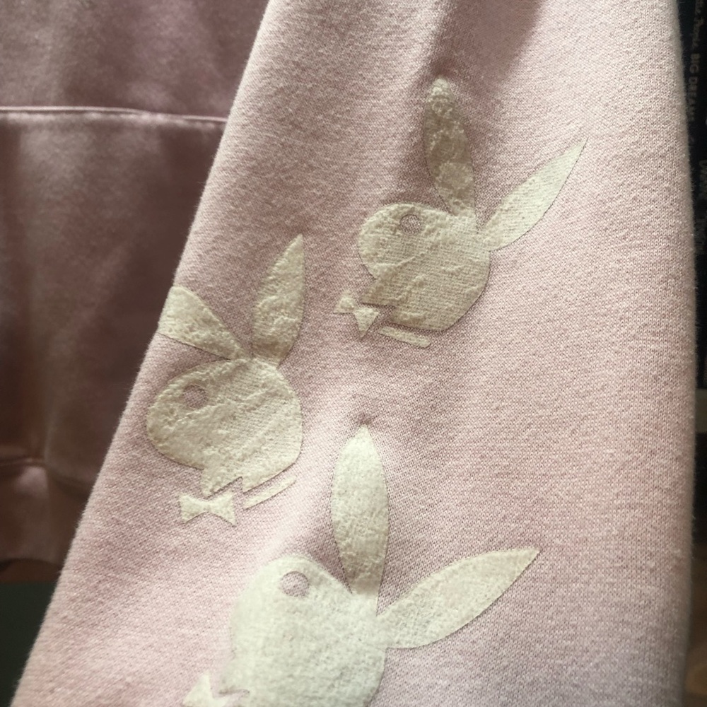 Playboy Soft Pink Hoodie - Picture 3 of 7